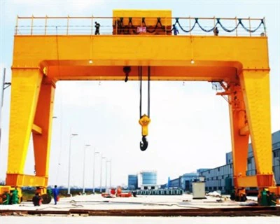 50t Godown Double Girder Gantry Crane With Md Electric Hoist