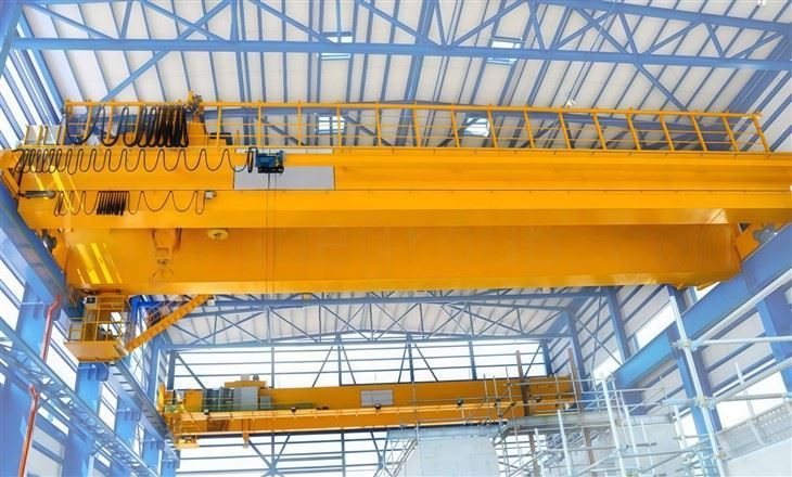 80t Double Beam Trestle Portal Gantry Crane With Hoist
