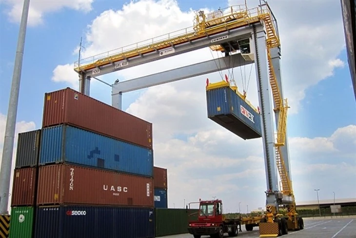Container Rubber Tyred Gantry Crane