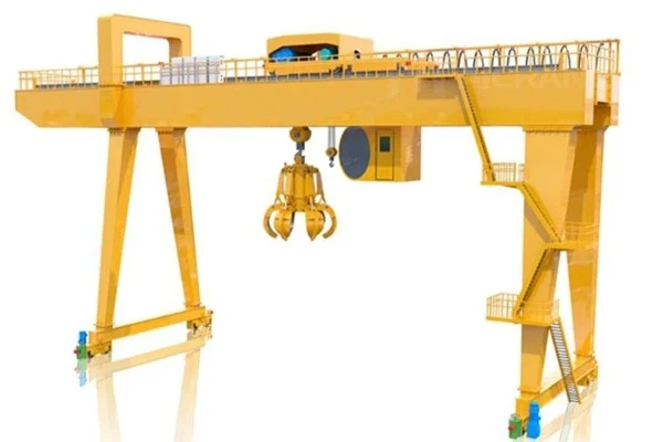 Double Beam Grab Gantry Crane(3)