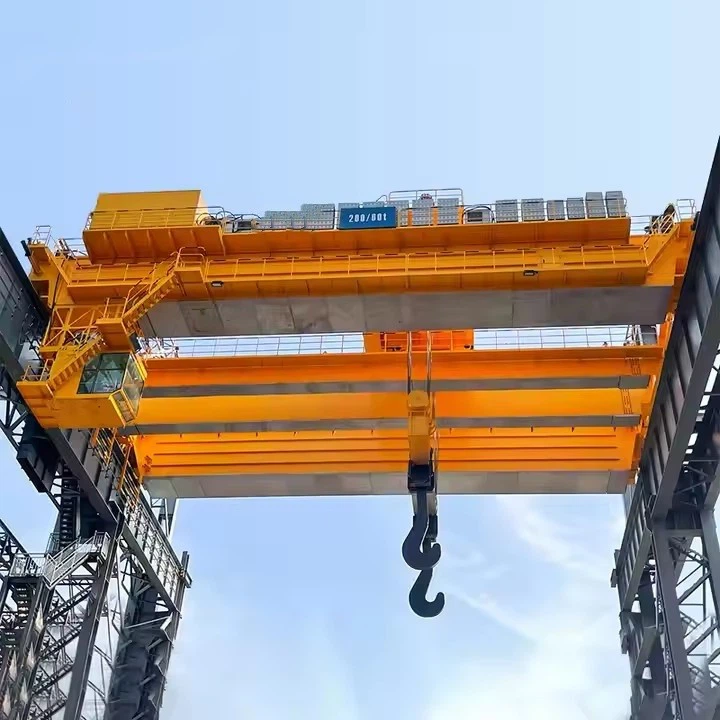 Double Girder Overhead Crane With Winch Trolley factory