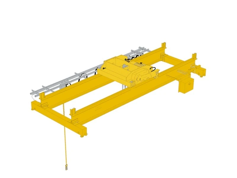 double hook bridge crane (4)
