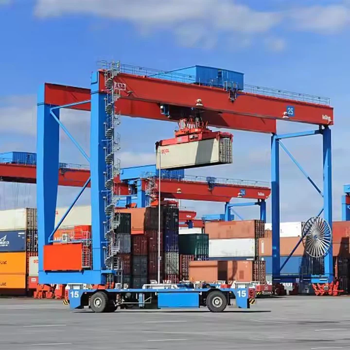 35 Ton Rubber Tire Gantry Crane