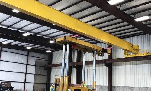 Homemade Bridge Crane