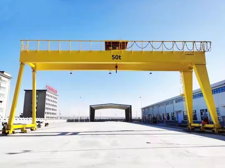 Mg Type Heavy Duty Double Girder Gantry Crane high quality