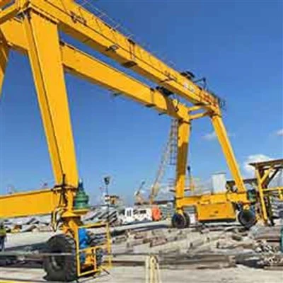 15t Double Girder Rail Mounted Gantry Crane