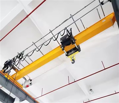 European Single Girder Overhead Crane With Electric Hoist