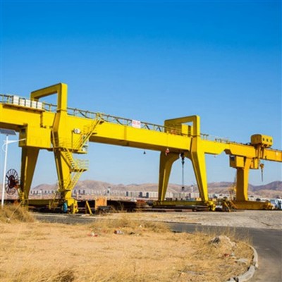 Ground Rail Double Girder Gantry Crane