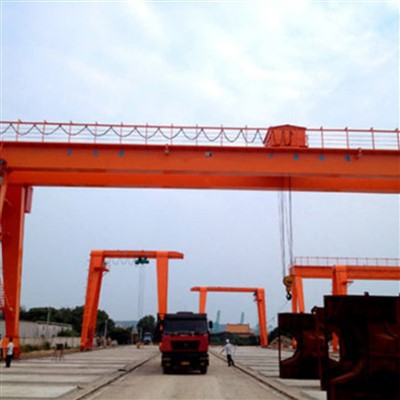 Steel Wheels Gantry Crane Double Girder