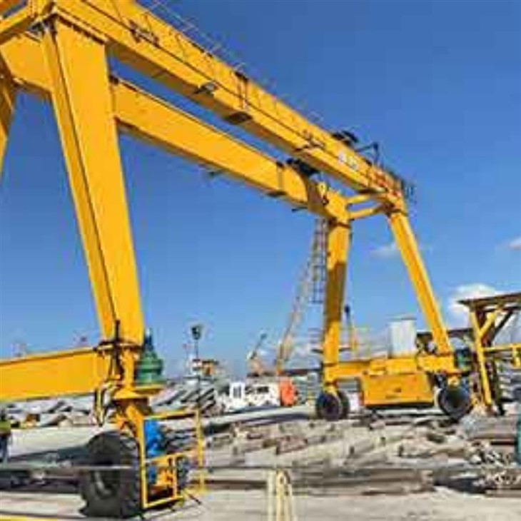 Stationary Double Beam Trolley Gantry Crane suppliers
