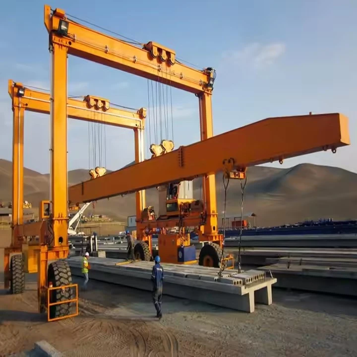 Tyred Mobile Gantry Crane